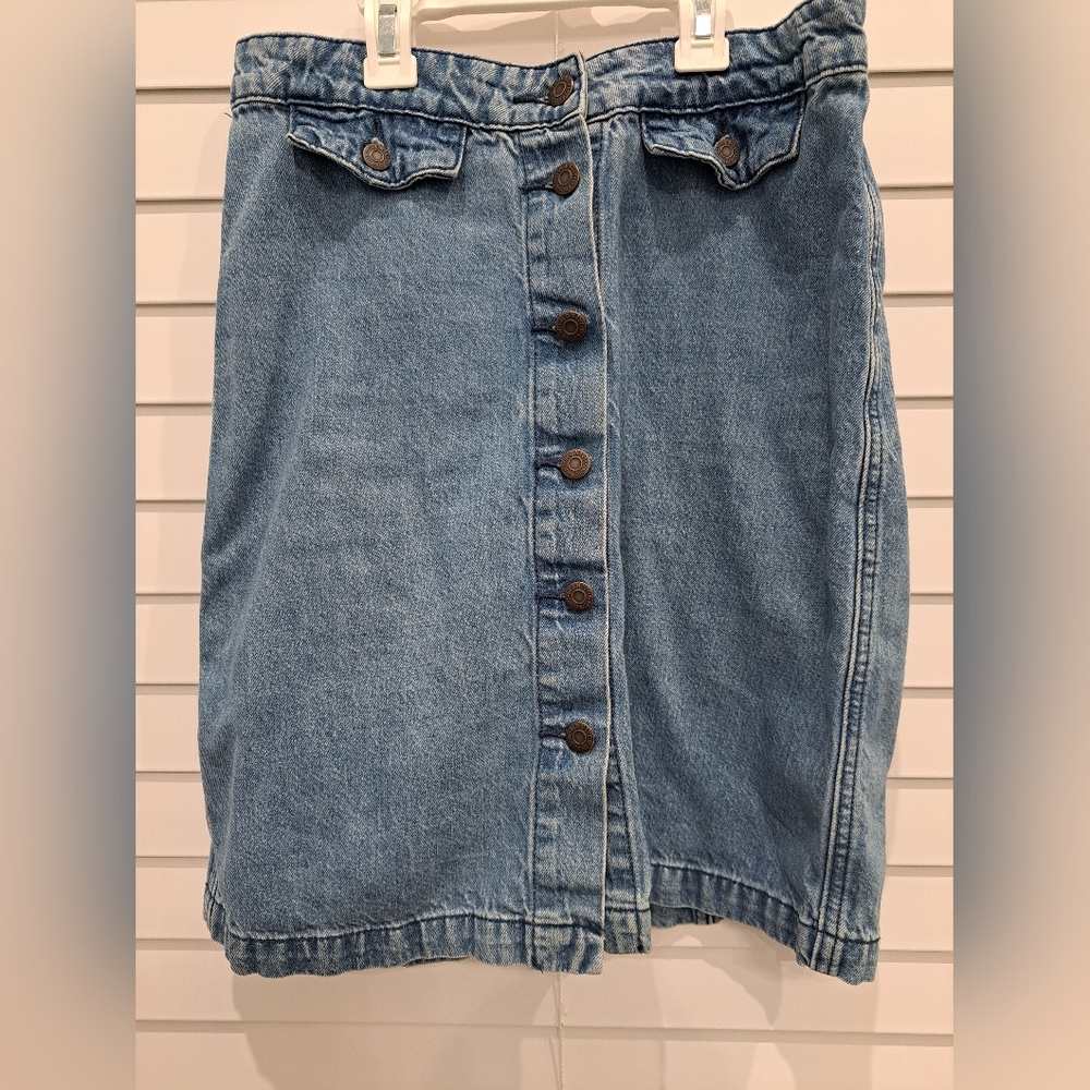 Womens denim skirt